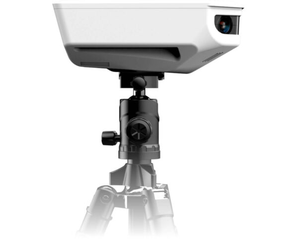 Portable camera for soccer on a tripod